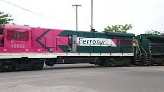 Ferrosur 4614, 4600, 10032, 4412 y 4413 máquinas solas.