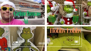 Grinchmas at Hobby Lobby! check out these wonderful Christmas Decorations at a great price!