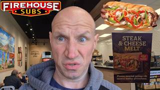 Firehouse Sub's New & Improved Steak & Cheese Melt!