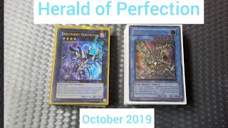 Yu-Gi-Oh! Competitive Herald of Perfection Deck Locals Profile October 2019