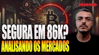 🚨BITCOIN HOJE 88k - Veremos Mais Quedas Hoje? - Analisando os Mercados Bitcoin e Altcoins