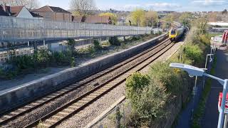 Crosscountry Super Voyager passing Stapleton Road with a 1 tone.