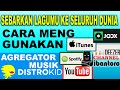 cara mudah menggunakan agregator musik distrokids | upload input lirik pembayaran konten ID youtube