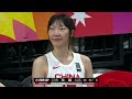 han xu 17 pts 15 reb 4 blk【韩旭17分15篮板4盖帽，半决赛中国队击败澳大利亚队】china vs australia women s asia cup 2023