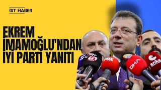 Ekrem İmamoğlu gazetecilerin kritik sorularını yanıtladı