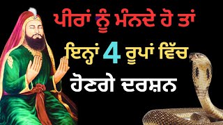 ਪੀਰਾਂ ਦੇ ਹੁੰਦੇ ਨੇ 4 ਰੂਪਾਂ ਵਿੱਚ ਦਰਸ਼ਨ। #peer #panjpeer