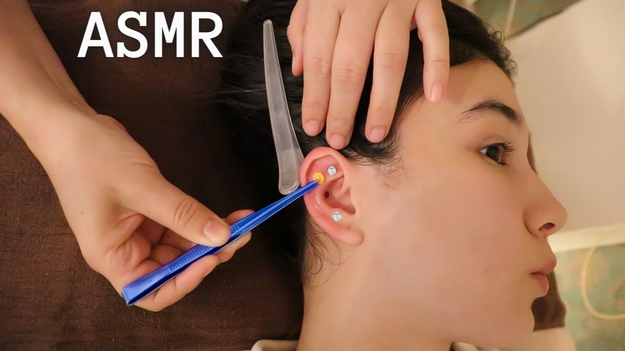 ASMR The Most Hygienic And Comfortable Ear Massage - YouTube