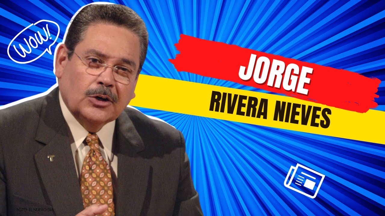 Jorge Rivera Nieves Revela Como Logró Entrevistar En Exclusiva A ...