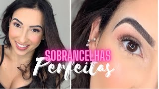 COMO FAZER A SOBRANCELHA SOZINHA EM CASA: Design e henna