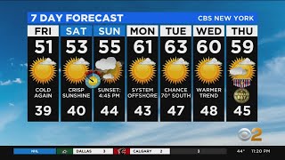 New York Weather: CBS2 11/5 Nightly Forecast at 11PM