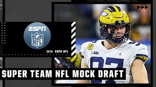 2022 Super Team NFL Mock Draft with the First Draft crew 🏈
