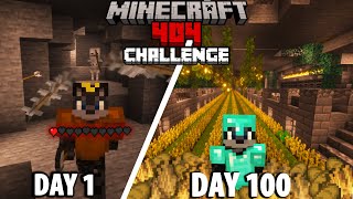 I Survived 100 Days in Minecraft's Oldest Challenge