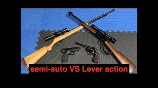 Springfield stevens model 87A vs Henry Lever Action(Trouble at the North Pole!!)