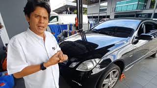 เข้าใหม่ Benz E250 Coupe AMG W207 มาทำ Car Detailing by Mercedes Perfect