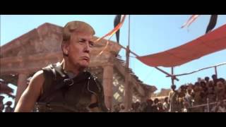 donald trump the american gladiator warning graphic content