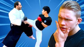 MMA Fighter Reacts To Aikijutsu vs Karate Sparring