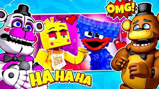 Freddy and Funtime Freddy REACT to TOY CHICA is in LOVE?! - Animation Zamination