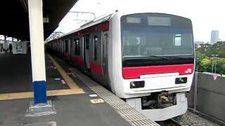 JR京葉線E331系（AK1編成）　各駅停車蘇我行き発車　新木場にて