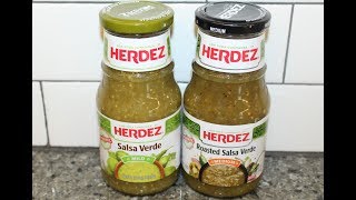 Baked Chicken with Herdez Mild Salsa Verde \u0026 Medium Roasted Salsa Verde