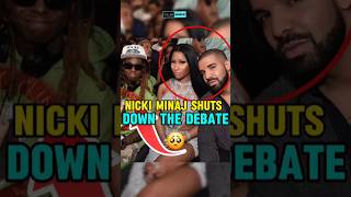 Nicki Minaj Says Lil Wayne Is Untouchable in Rap!🥶#shorts