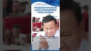 Video Momen Prabowo Nyoblos Didampingi Para Ajudan, Pilih Jalan Becek Ogah Injak Karpet Hijau