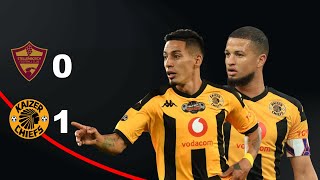 CREDIT TO YUSUF MAART AND GASTON SIRINO, KAIZER CHIEFS 1 - 0 STELLENBOSCH FC, BETWAY PREMIERSHIP