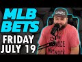 MLB Picks & Predictions Friday July 19th | Baseball Bets | Kyle Kirms The Sauce Network