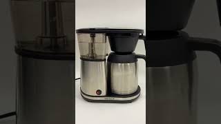 Bonavita Connoisseur 8-Cup One-Touch performance Coffee Maker brewer BV1901TS Test