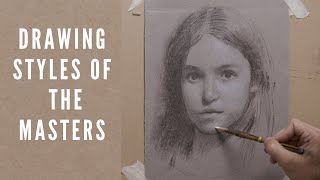 Drawing Styles of the Masters (live demo)