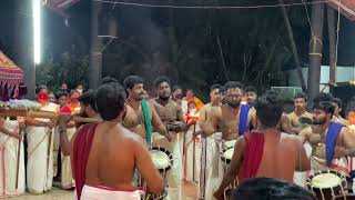 ജീവത എഴുന്നെള്ളത്ത് Indilayappan temple Nariyapuram