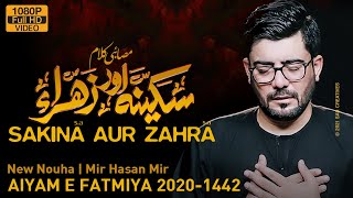 Sakina Aur Zahra | Mir Hasan Mir | Bibi Fatima Noha | Ayam e Fatmiya Nohay