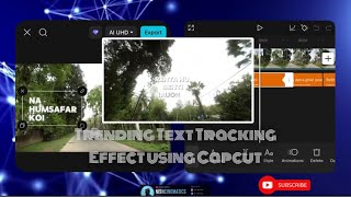 Instagram trending TEXT TRACKING effect Tutorial video …