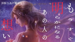 【深掘りあげ鑑定なし】ハッキリ伝えます！もうすぐ明らかになるあの人の想い⚠️ご自身と向き合える方のみご覧下さい#タロット #ルノルマンカード #グランタブロー #占い #恋愛