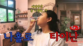 🇹🇼나홀로 대만 EP.5🇹🇼 요즘 뜨는 감성도시타이난! , 그러나 절망을 곁들인..(타이난 가는법/ 가성비 숙소/ 도소월/ 하야시백화점/ 박명수 망고/ 션농지에/ 술집)