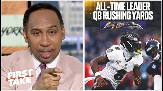 FIRST TAKE | Stephen A. sends warning to the rest of AFC after Ravens' dominant Christmas win Texans