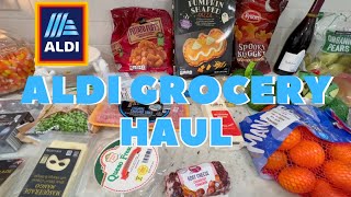 OCTOBER ALDI GROCERY HAU L🛒 New items 🎃 seasonal Halloween foods!