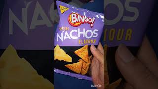 New Bingo Cheese Nachos Flavour Review #bingo #nachos #review #doritos #foodie #shorts #viral