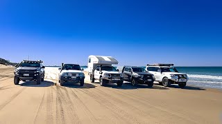 Bribie Island Beach day with Brisbane 4WD Club - July 2024