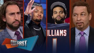 Bears draft Caleb Williams & Rome Odunze, Parsons not mad at Cowboys pick | NFL | FIRST THINGS FIRST