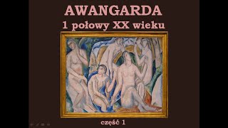 Awangardy 1poł XX wieku   (1)