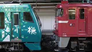 【リゾートぶなからすやま返却回送】EF81 136[秋]+HB300 リゾートしらかみ ぶな編成　(2019年4月7日)