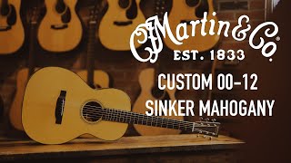 TME-Spec Martin Custom Shop 00-12 Fret in Sinker Mahogany with @mattguitarheaton