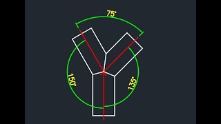 제관 3편 Y가지관 자동전개도 Y joint Y branch