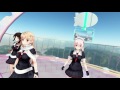 【mmd】 艦これ ﾊｯﾋﾟｰｼﾝｾｻｲｻﾞ 夕立改二＆時雨改二＆春雨 ぽんぷ長式