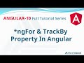 ngFor & TrackBy property in Angular | Angular 10 Full Tutorial Series | Wave Tutorials