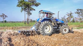 รถไถนิวฮอลแลนด์ NEW HOLLAND TS90 รุ่นใหญ่ไถไร่อ้อย Tractor​ | CHANAWAN​