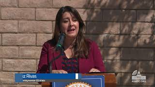 Assemblymember Luz Rivas honors fallen Caltrans workers