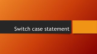 Menu driven program using switch case in java : Java For ICSE Students