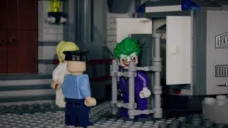 LEGO Joker Arkham Asylum Escape! STOP MOTION LEGO Joker Prison Break | LEGO | Billy Bricks