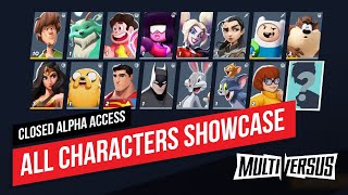 ALL CHARACTERS SHOWCASE! | MultiVersus